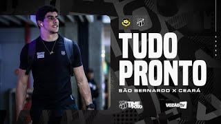 Copa do Brasil | Ceará fecha preparação e segue viagem para duelo com o São Bernardo