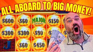 FULL SPEED AHEAD TO BIG MONEY!! THIS DRAGON TRAIN WOULDN'T STOP PAYING!!