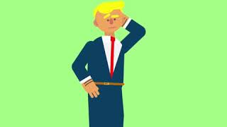 Trump animation cycle