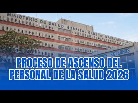Proceso de Ascenso del Personal de la Salud 2026, video de YouTube