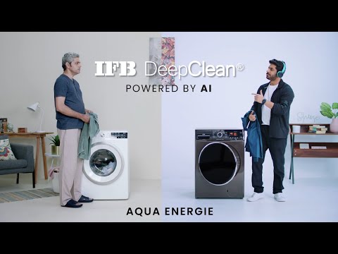 IFB DeepClean Washing Machine - Energized water with Aqua Energie