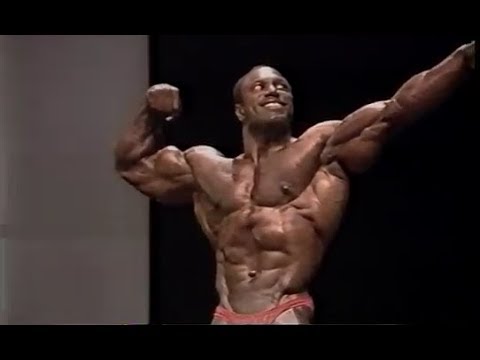 Lee Haney - German Grand Prix 1987 Posing
