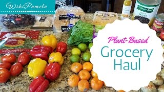 Plant based grocery haul and the mother of all canned black beans!