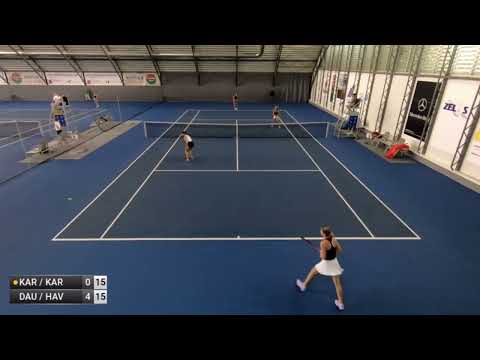 Nikola Daubnerova/Lucie Havlickova - Alexa Karatancheva/Lia Karatancheva (W60 Trnava 2022 II R16)