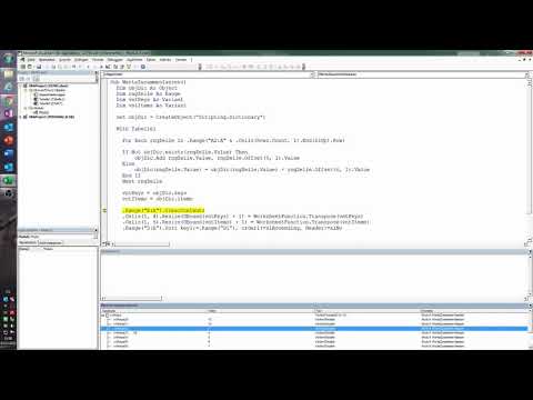 108. Excel-VBA: Monatswerte mithilfe des Dictionary-Objektes summieren