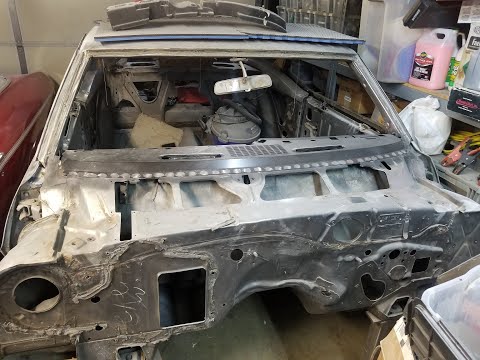 1969 Camaro Dash Top Panel Rust Replacement