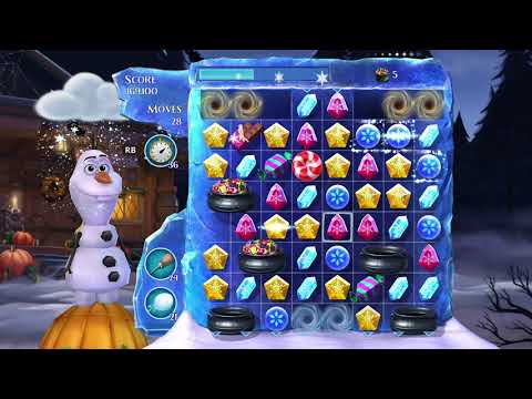 Frozen Free Fall: Snowball Fight, Summer Level 49, Walkthrough, No Power Ups, Amazing