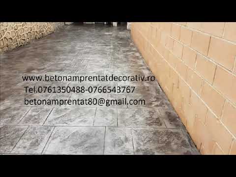 Beton Amprentat Fetig - Vrancea  Tel.0761350488 -0766543767