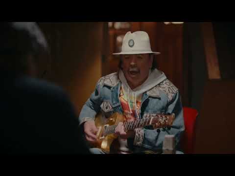 Brian Johnson, Mark Knopfler & Carlos Santana - "Black Magic Woman" Improvisation