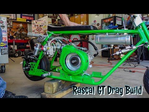 Rascal GT Drag Minibike Build Pt 2