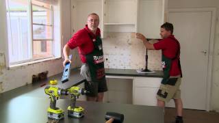 How To Install Kitchen Wall Cabinets - DIY At Bunnings