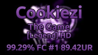 Cookiezi | DragonForce - The Game [Legend] HD 99.29% FC #1 89.42UR