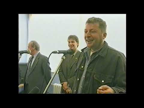 "PREMI EUROPA" BENJAMINU FILIPOVIĆU U POVODU OTVARANJA AMBASADE LOKALNE DEMOKRATIJE, SARAJEVO, 1997