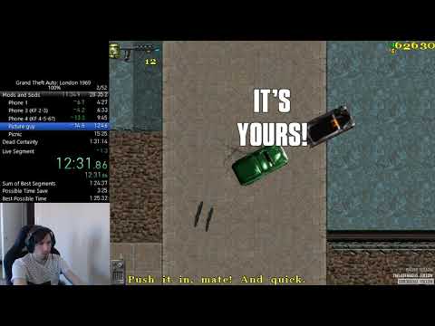 GTA: London 1969 - 100% speedrun (1:28:52)