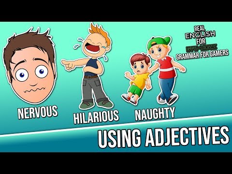 Adjectives via Video Games