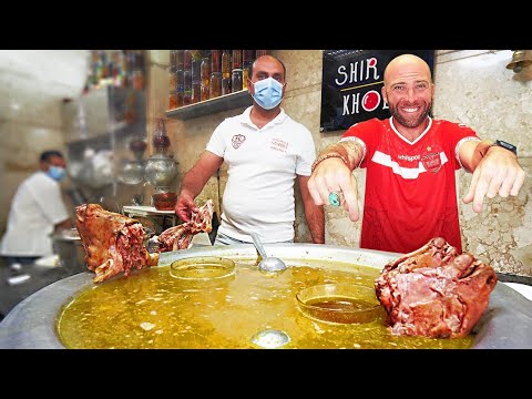 FIRST MEAL in Iran 🇮🇷 Kale PACHE Goat Head Stew!! The Iran You've Never Seen Before!!