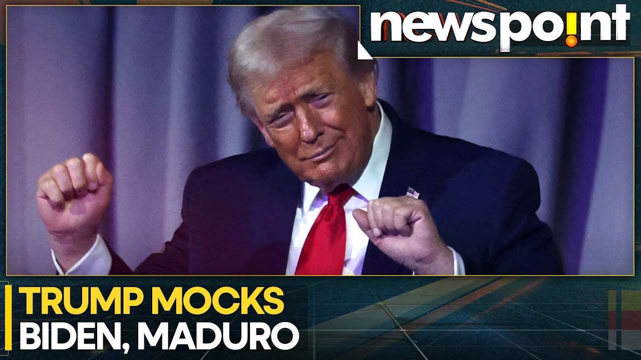 Trump's Speech in D.C.: Trump Mocks Free-Maduro Protesters in Speech | WION Newspoint