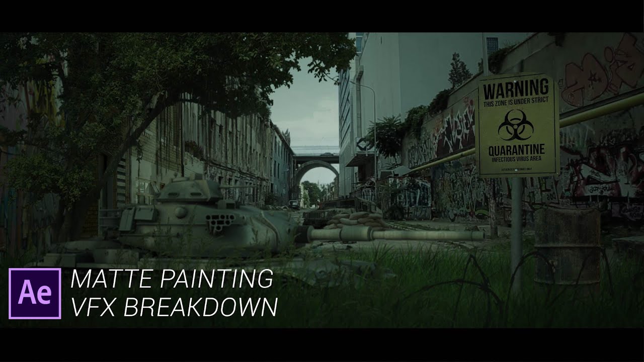 Matte Painting VFX Breakdown | After Effects