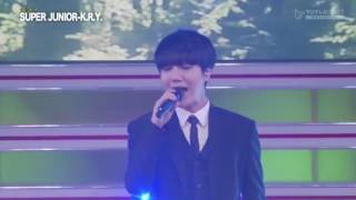 150824 Super Junior KRY   Promise You Mezamashi Live 2015