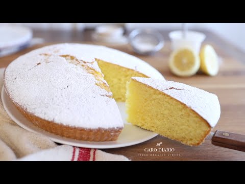 TORTA SEMPLICE ALLO YOGURT SENZA BURRO, RICETTA FACILE E VELOCE