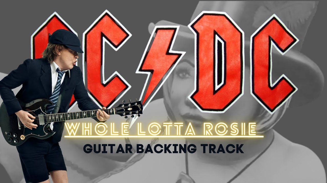 AC/DC - Whole Lotta Rosie Backing Track gratis en mp3 (con voz ...