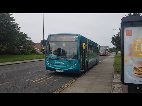 (INCREDIBLY RARE ON THE 23) Arriva North East YX10 EBO/1324 Dennis Dart SLF 4/Alexander Enviro 200
