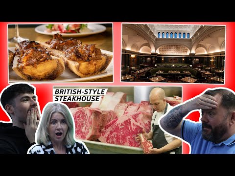 How Chef Matt Bernero Runs an Iconic British Steakhouse in New York City! British Family Reacts!
