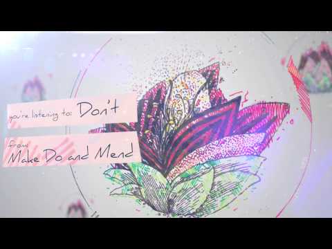 Make Do and Mend - Don't