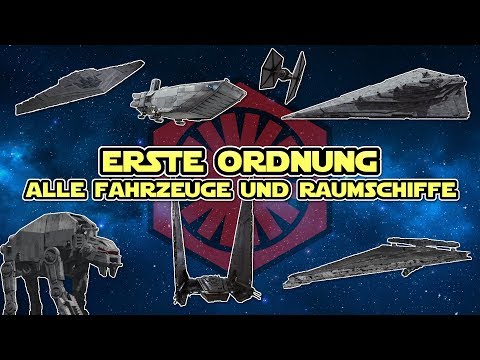 Star Wars: Alle Fahrzeuge und Raumschiffe der ERSTEN ORDNUNG [CANON]