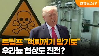 트럼프 핵찌꺼기 받기로…우라늄 협상도 진전? / 연합뉴스TV (YonhapnewsTV)
