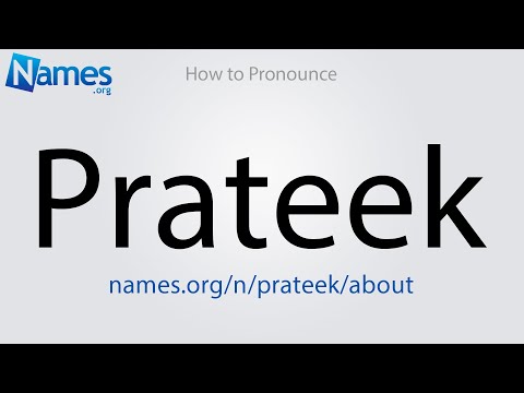 How to Pronounce Prateek