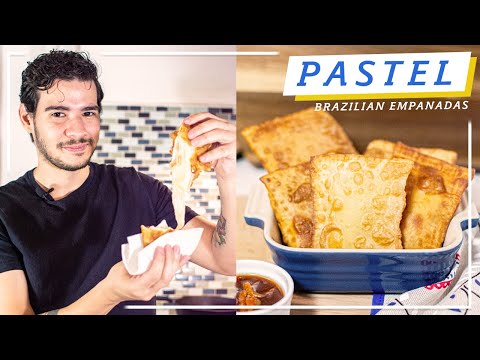 BRAZILIAN EMPANADAS | PASTEL DE FEIRA | Brazilian Kitchen