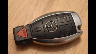 Mercedes Benz key fob battery replacement - EASY DIY