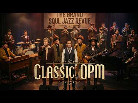 Classic OPM - Rey Valera, Eraserheads, Rey Valera, Kamikazee & More - OPM Soul Jazz & Funk Cover