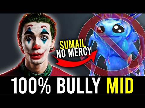 SUMAIL 100% BULLY PUCK in MID LANE.. - "RANK 400 BTW.."