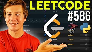 YouTube video 'LeetCode 586 Customer Placing the Largest Number of Orders  (Python and SQL) [Easy]'