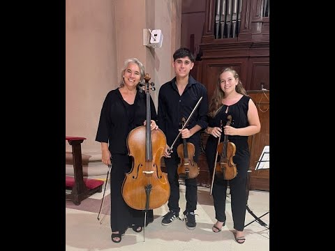 TRÍO DE CUERDAS - (Violines - violonchelo) CEREMONIAS Y FIESTAS.   ALFONSINA, JULIÁN Y GRACIELA