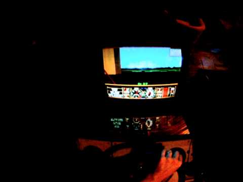 Atari Race Drivin' arcade gameplay - Drifting at the secret test area in original track