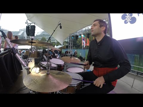 Balkan Ethno Orchestra - Izgrejala Sjajna Mesečina - Live at Serbian Festival Sydney 2020 (DRUM CAM)
