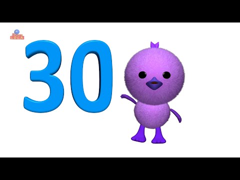 Los Números del 1 al 30 En Español Para Niños | Aprende Los Números | La Pelota Loca