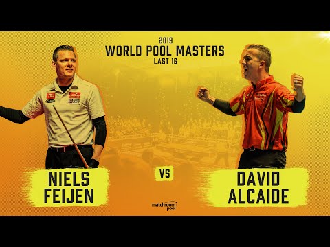 Niels Feijen vs David Alcaide | 2019 World Pool Masters Last 16