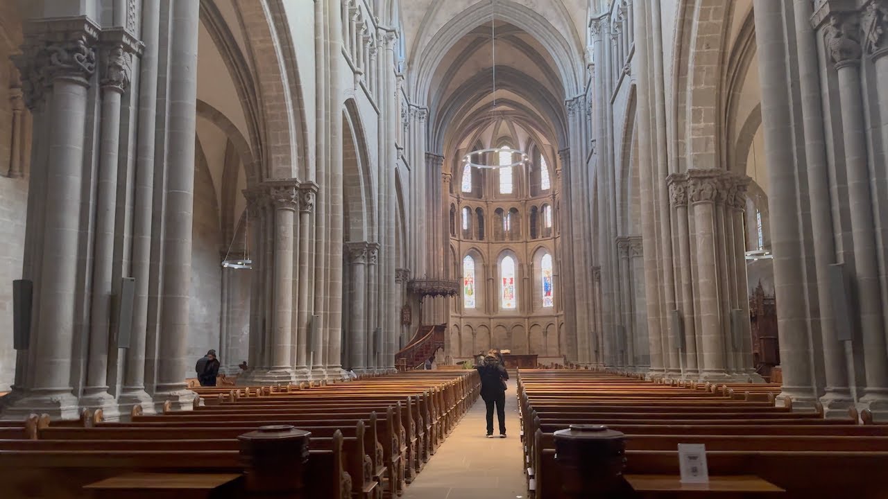 Discover the cinematic splendors of St. Pierre Cathedral.
