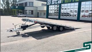 Neuer Brian James T-Transporter Kippbar Seilwinde Rampen 100 km/h MIETE Autotransportanh&auml;nger | Bild 4 - Autoline