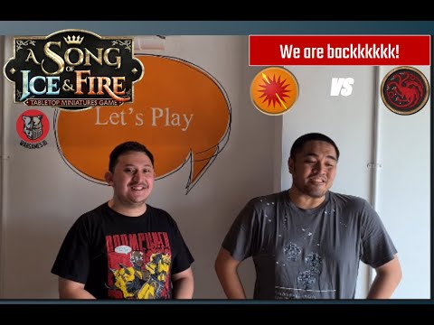 We are back! ASOIAF Battle Report Martell vs Targaryen (Uller vs Drogo) in Dark Wings Dark Words