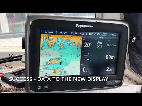 Adding a additional Raymarine Multifunction Display