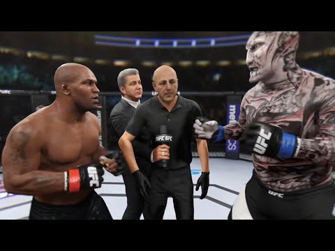 Mike Tyson vs. Slate Golem - EA Sports UFC 2