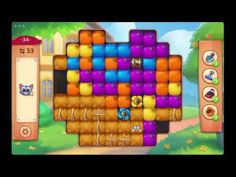 Farmscapes Level 34 - No Boosters - FULL STORY - CaroGamesNL