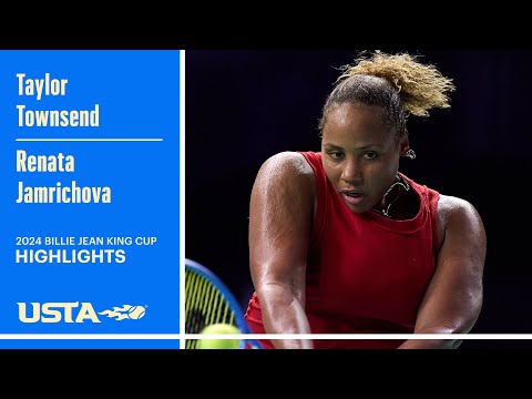 Taylor Towsend vs. Hanne Renata Jamrichova | USA vs. Slovakia | 2024 Billie Jean King Cup