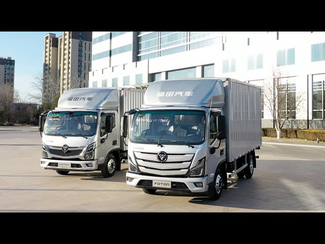 video of Foton Aumark Light Truck 12T 4x2 ZF Automatic Urban logistics