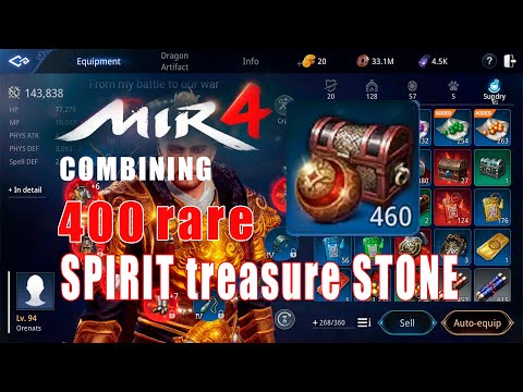 MIR4 - Combining Treasure Spirit Stone